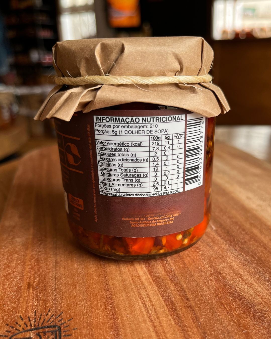 Antepasto de Pimenta Biquinho Defumado - In Villa