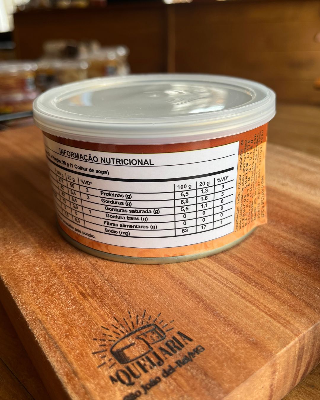 Doce de Leite Artesanal Blu - Zero Lactose