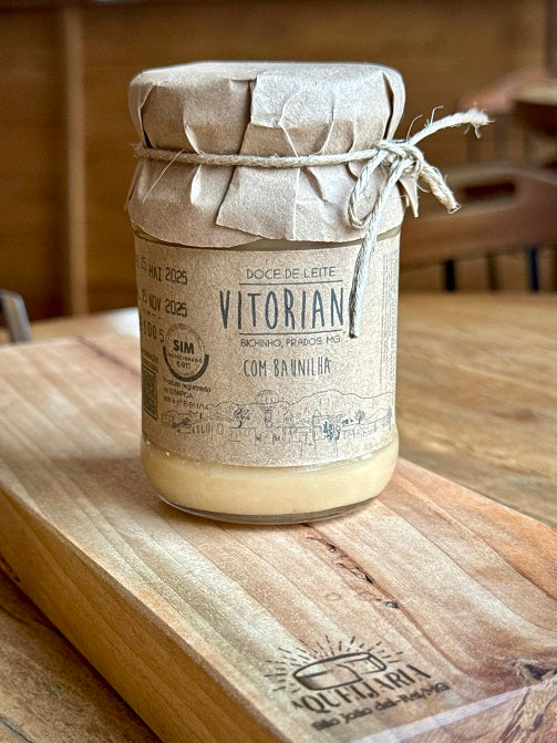 Doce de Leite Artesanal - Vitoriano - Baunilha