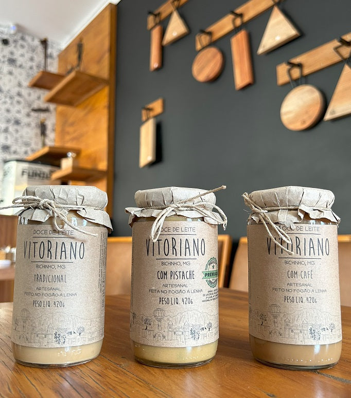 Doce de Leite Artesanal - Vitoriano com Pistache