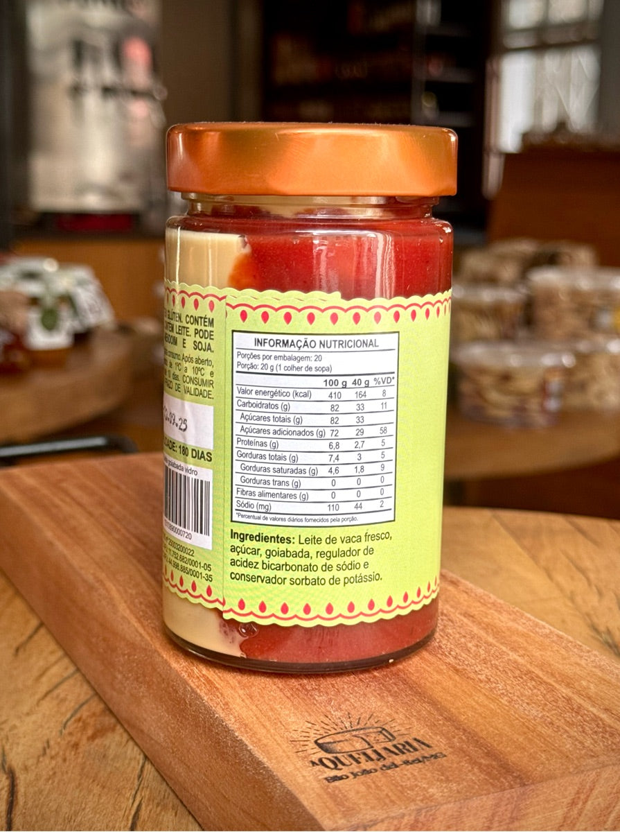 Doce de Leite com Goiabada-Dona Lázara