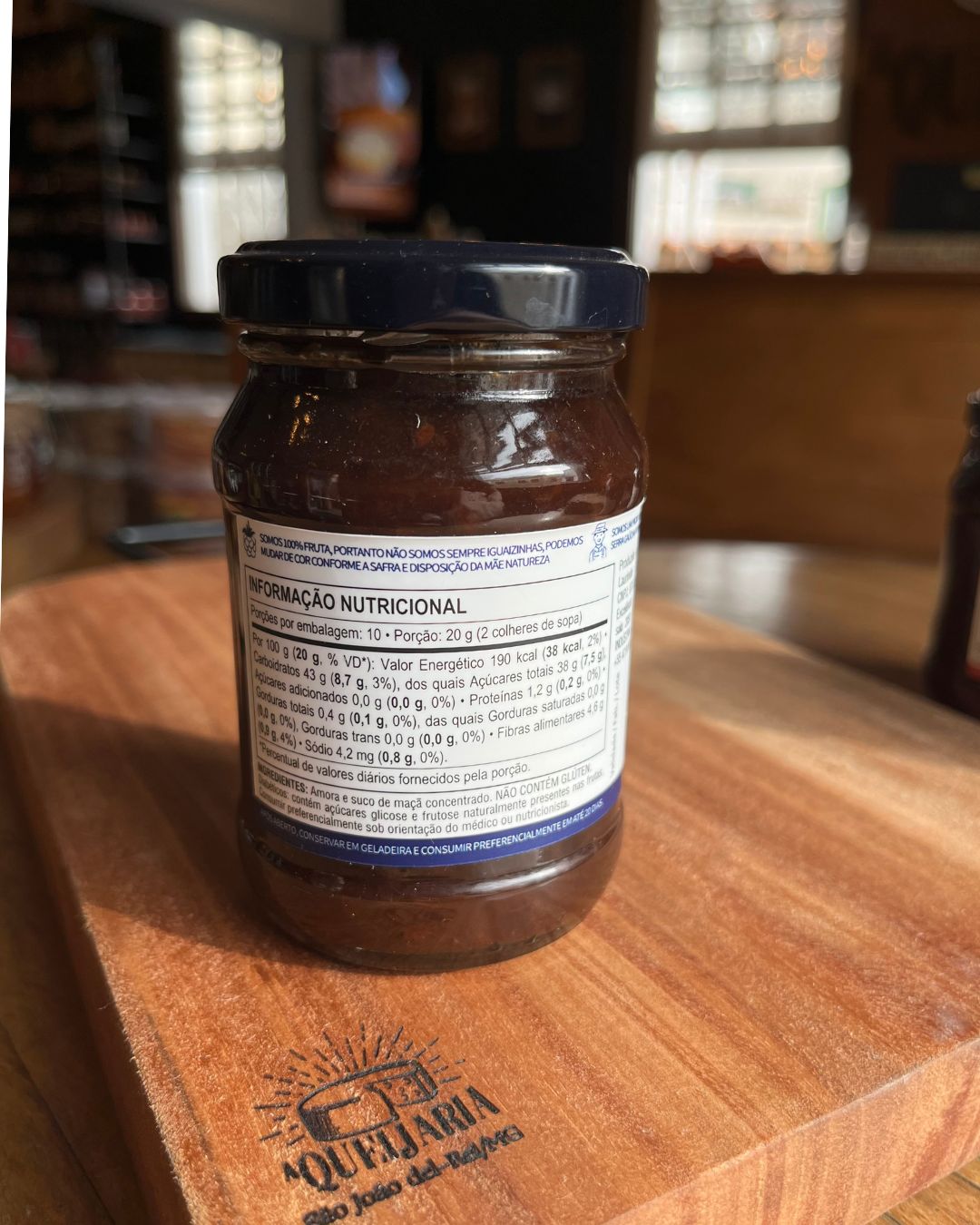 Geleia Artesanal de Amora - Myberries - Sem Adição de Açúcar