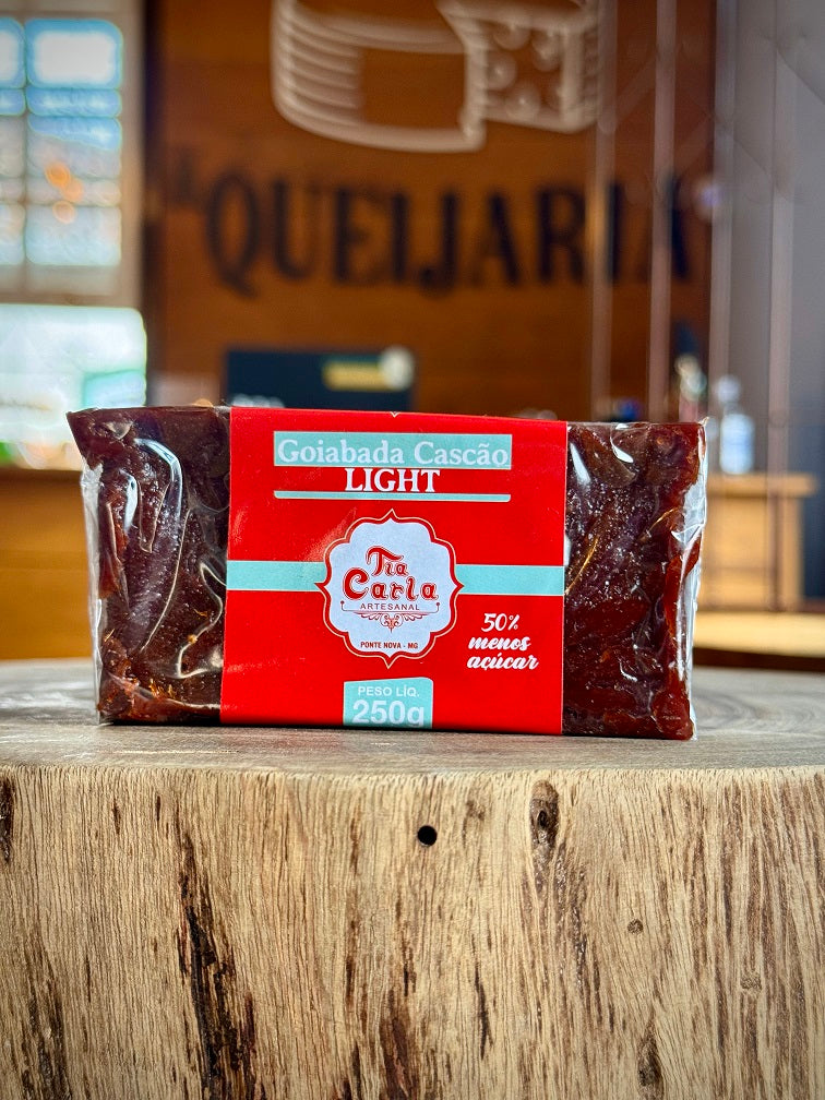 Goiabada Artesanal Cascão Light em Barra - Tia Carla