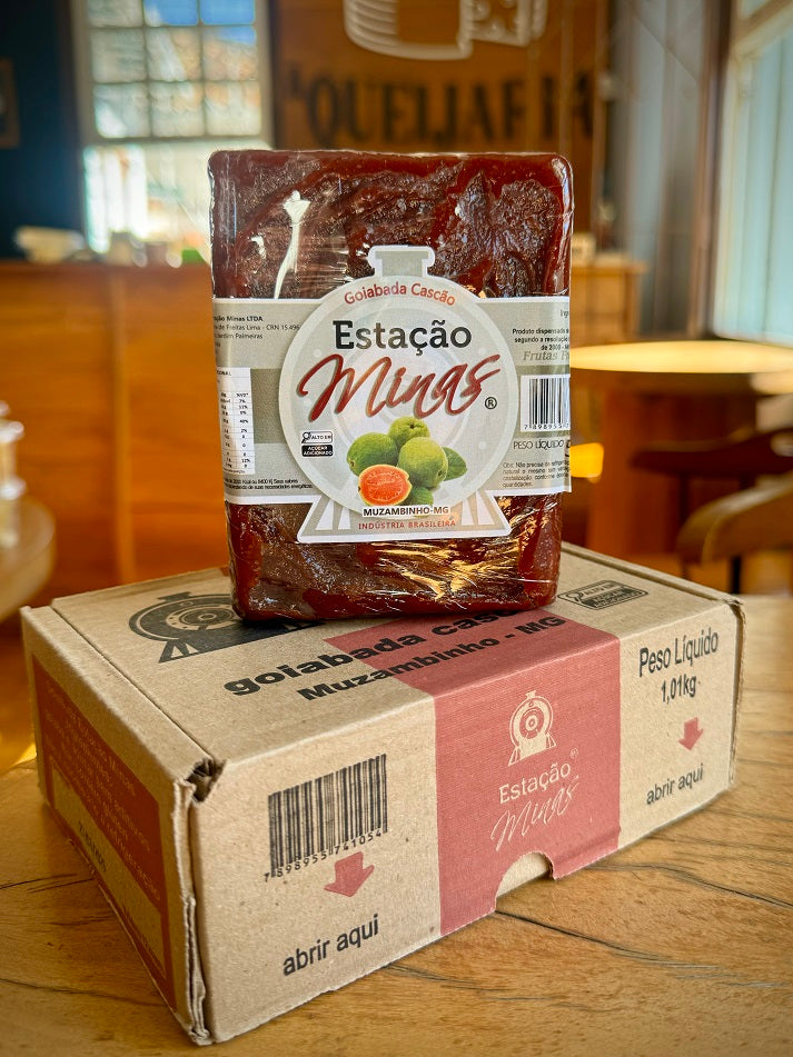 Goiabada Cascão Artesanal em Barra - Estação de Minas