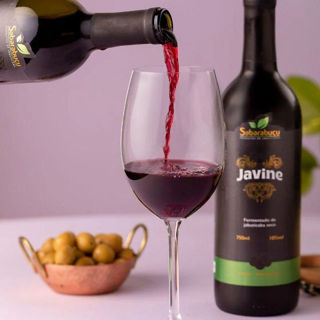 Javine - Vinho Tinto de Jabuticaba Seco - Sabarabuçu