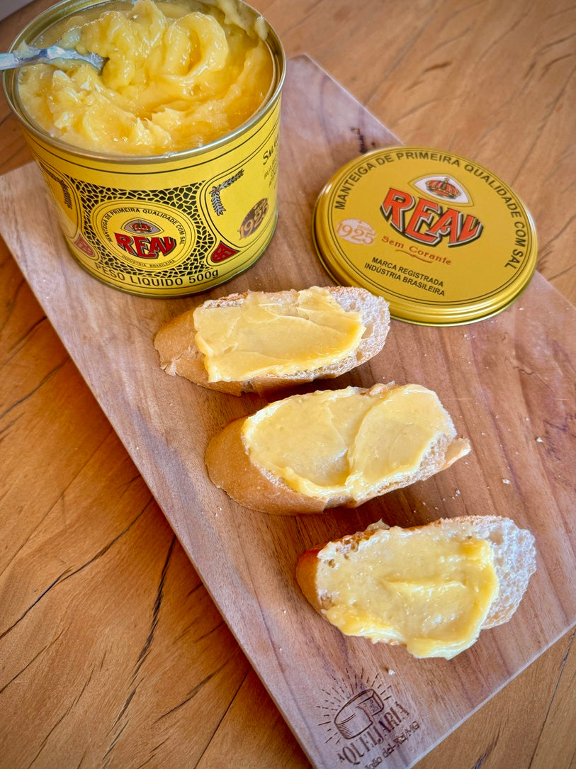 Manteiga Real - KIT 5 latas 500g