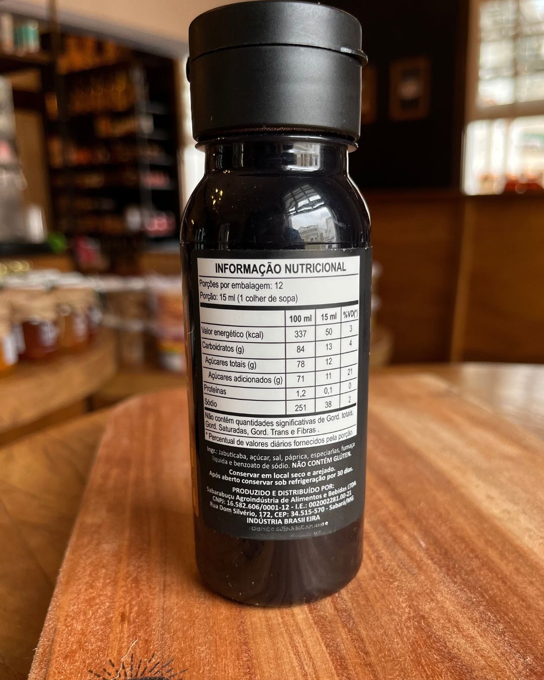 Molho de Jabuticaba Defumado - Sabarabuçu