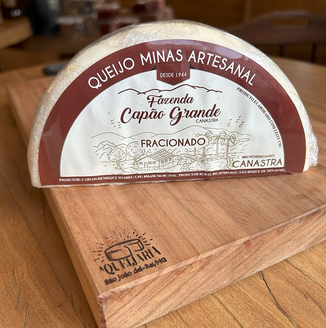 Queijo Canastra Fazenda Capão Grande