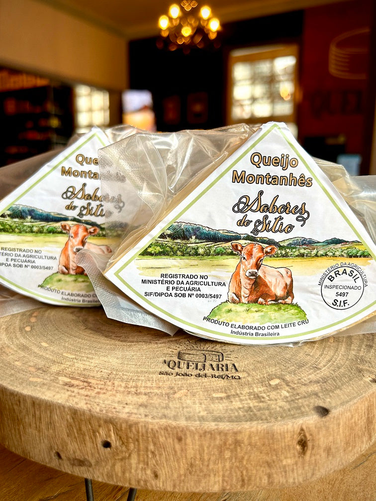 Queijo da Lucia Montanhês - Maturado por 120 dias - Sabores do Sítio