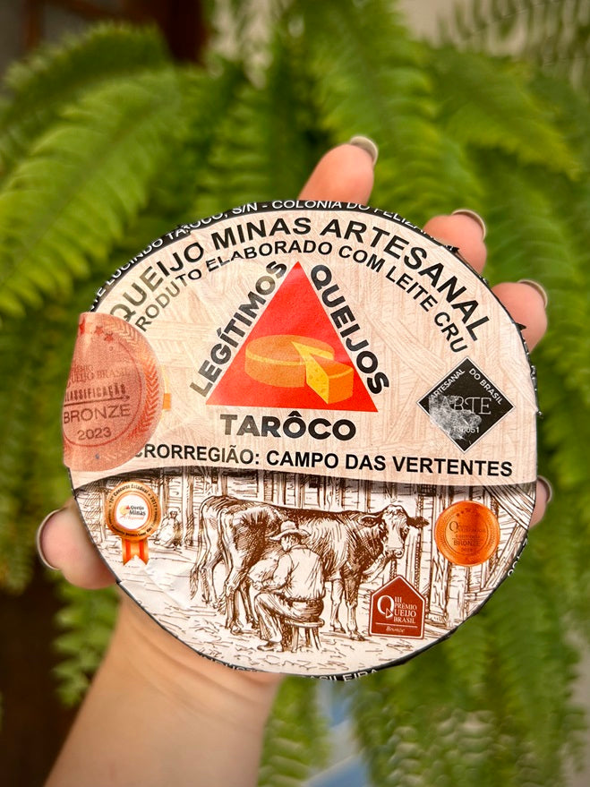 Queijo Minas Artesanal Taroco - Meia Cura