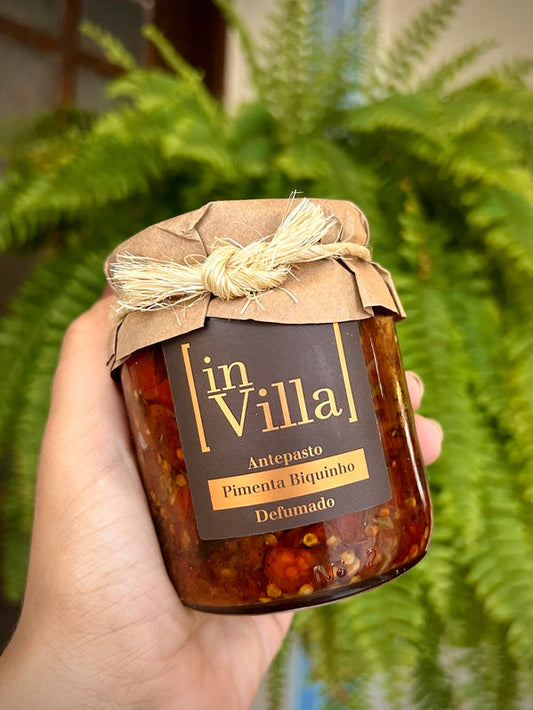 Antepasto de Pimenta Biquinho Defumado - In Villa
