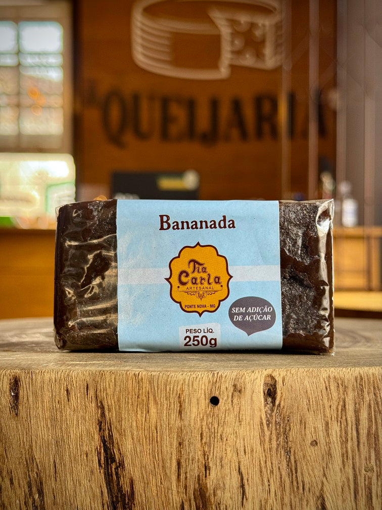 Bananada Zero Açúcar em Barra - Tia Carla