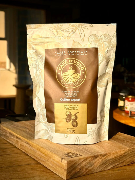 Café Artesanal D'Vovô Especial 100% Arábica - Grão