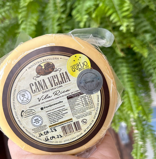 Queijo Cana Velha Vila Rica - Meia Cura