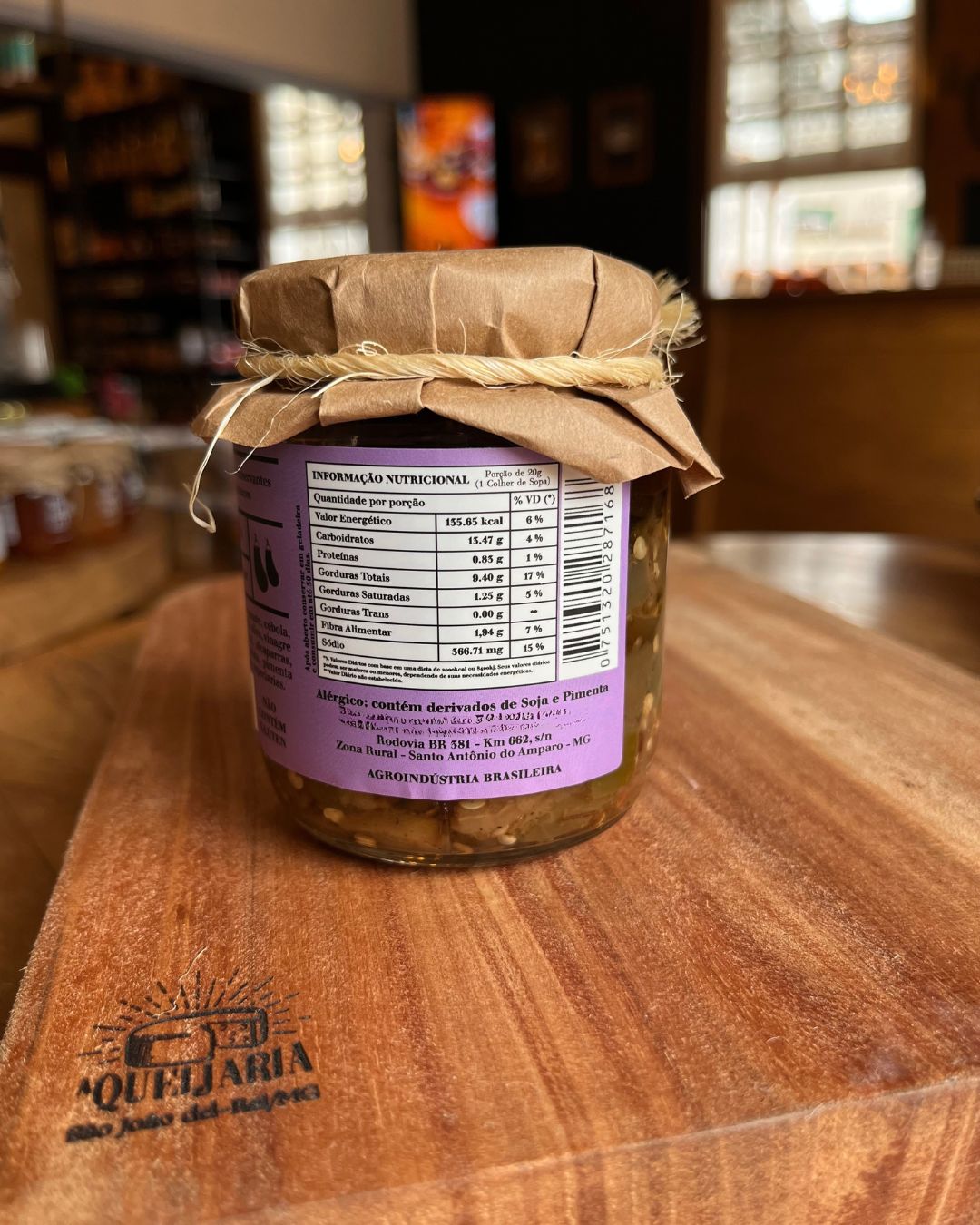 Caponata de Berinjela Artesanal - In Villa