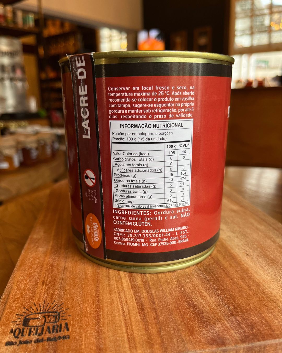 Carne na Lata Ribeiro - Pernil