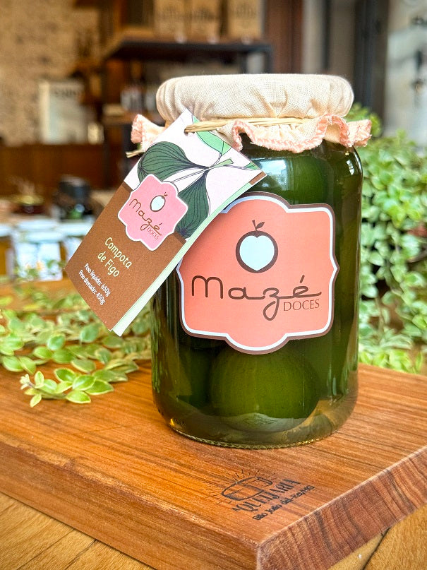 Compota de Figo em Calda - Mazé