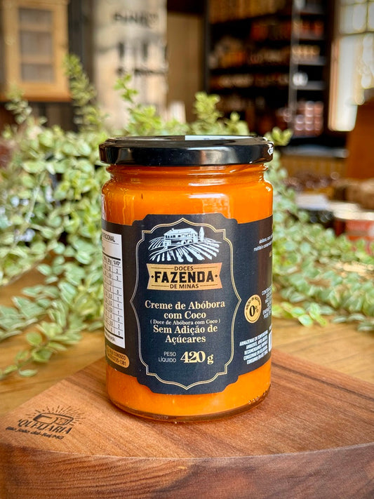 Doce de Abóbora com Coco - Fazenda de Minas - Sem Adição de Açúcar