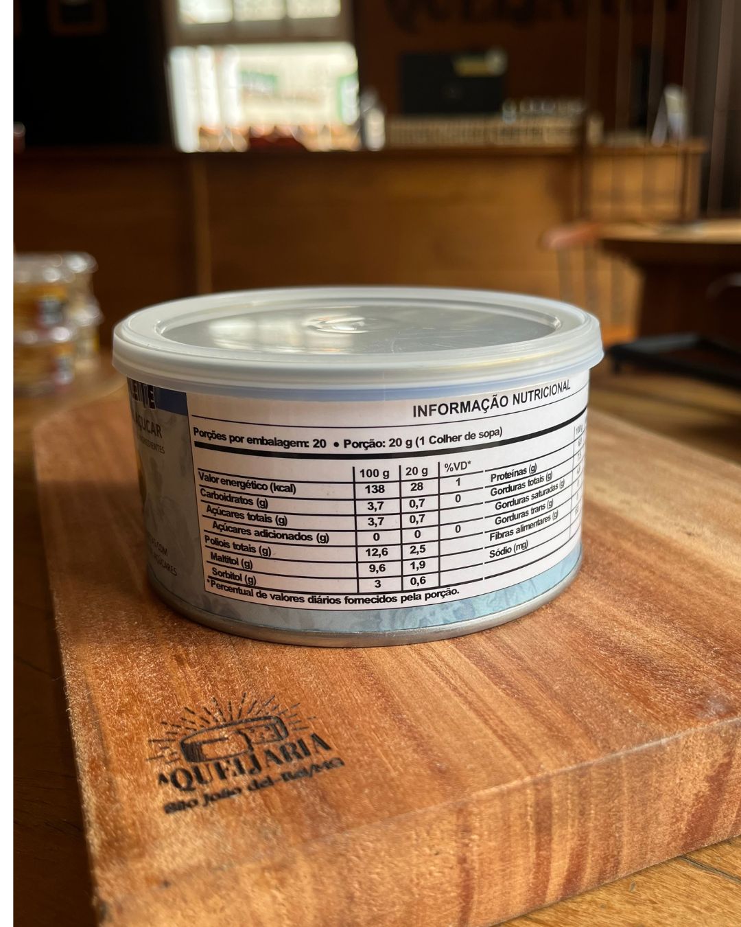 Doce de Leite Artesanal Blu - Zero Açúcar