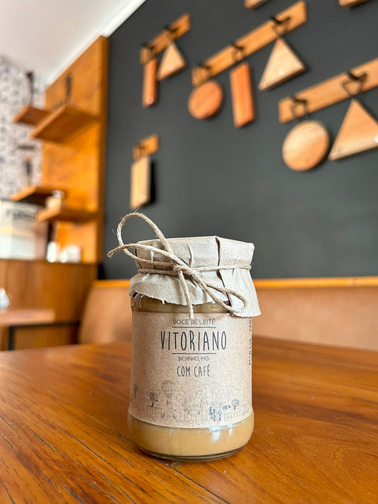Doce de Leite Artesanal - Vitoriano - Café