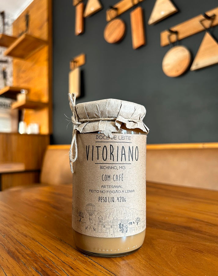 Doce de Leite Artesanal - Vitoriano - Café