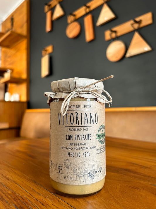 Doce de Leite Artesanal - Vitoriano com Pistache