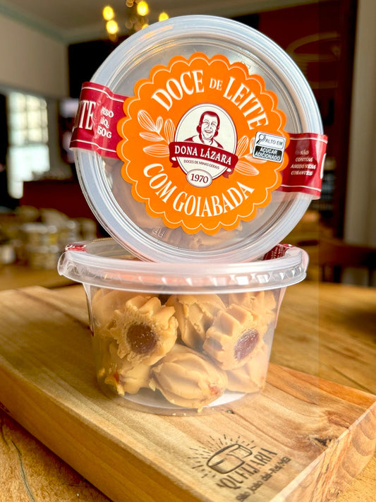 Doce de Leite Recheado com Goiabada - Dona Lázara