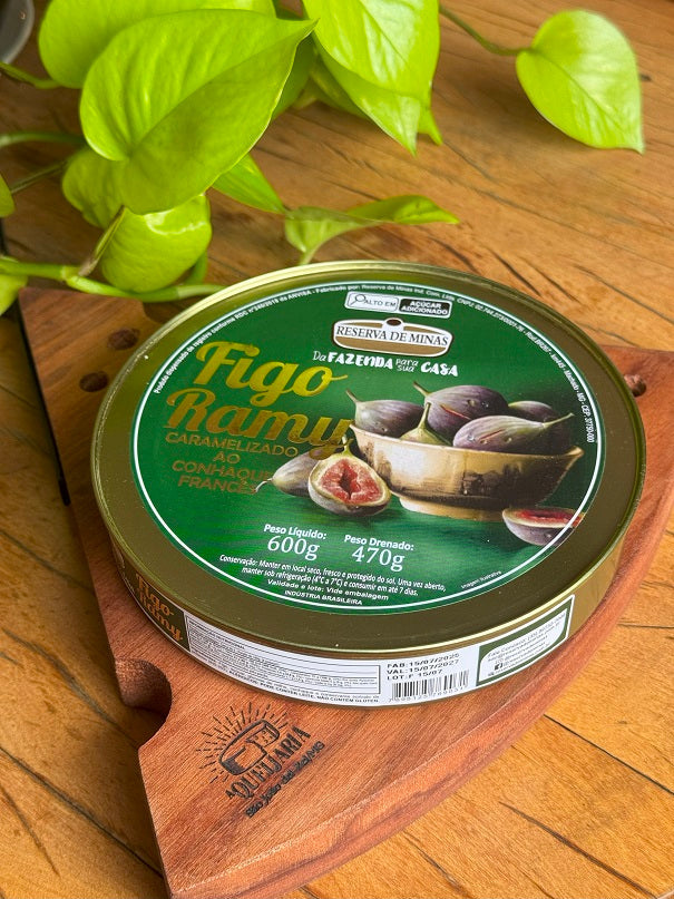 Figo Ramy Reserva de Minas - Doce de Figo Caramelizado ao Conhaque Francês 600g