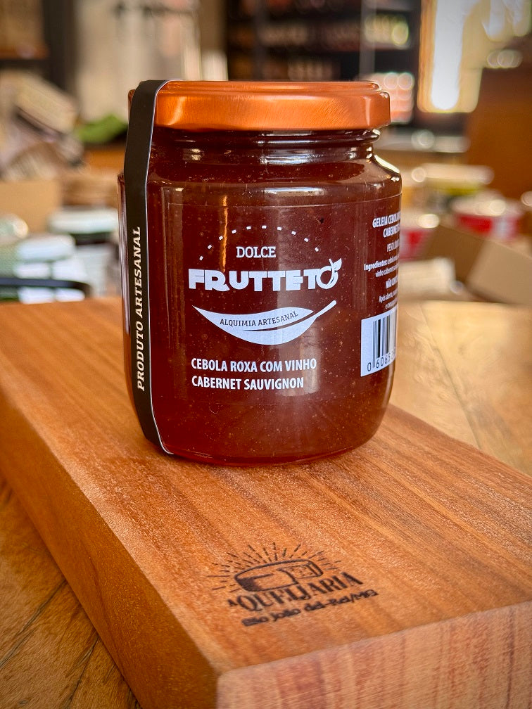 Geleia Artesanal de Cebola Roxa com Vinho - Dolce Frutteto