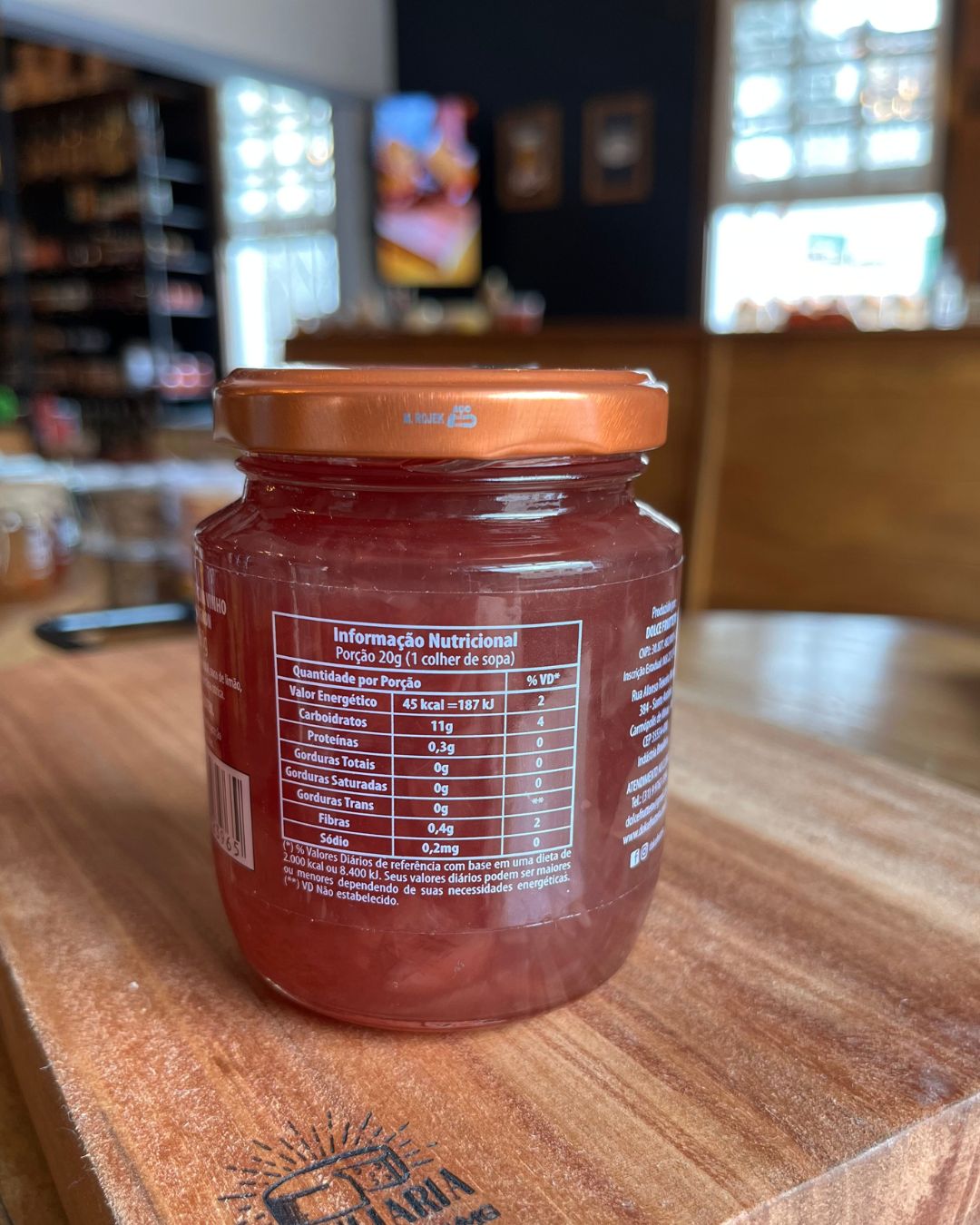 Geleia Artesanal de Cebola Roxa com Vinho - Dolce Frutteto