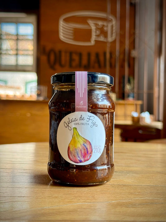 Geleia Artesanal de Figo - Myberries - Sem Adição de Açúcar