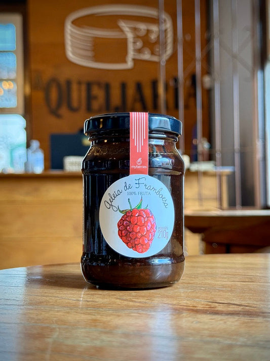 Geleia Artesanal de Framboesa - Myberries - Sem Adição de Açúcar