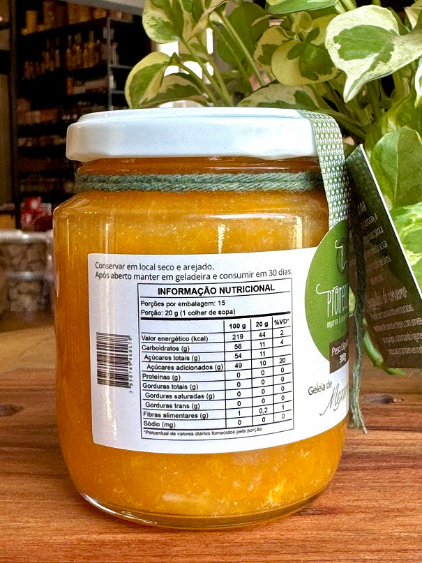 Geleia Artesanal de Mexerica - Provençal Gourmet