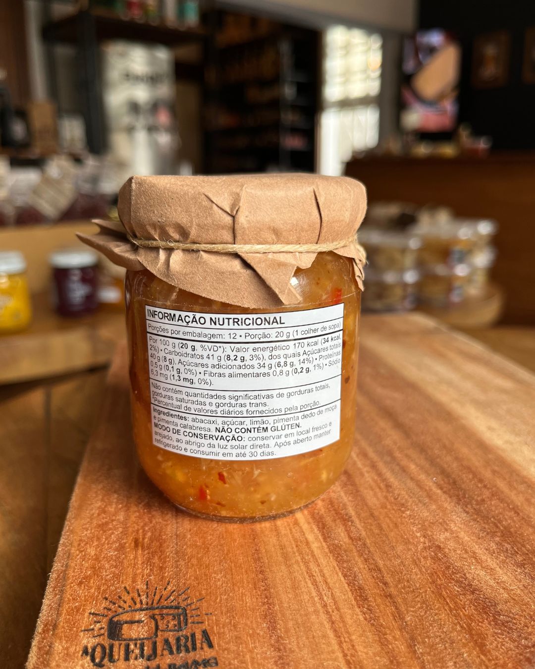 Geleia de Abacaxi com Pimenta - Me Lambuzei