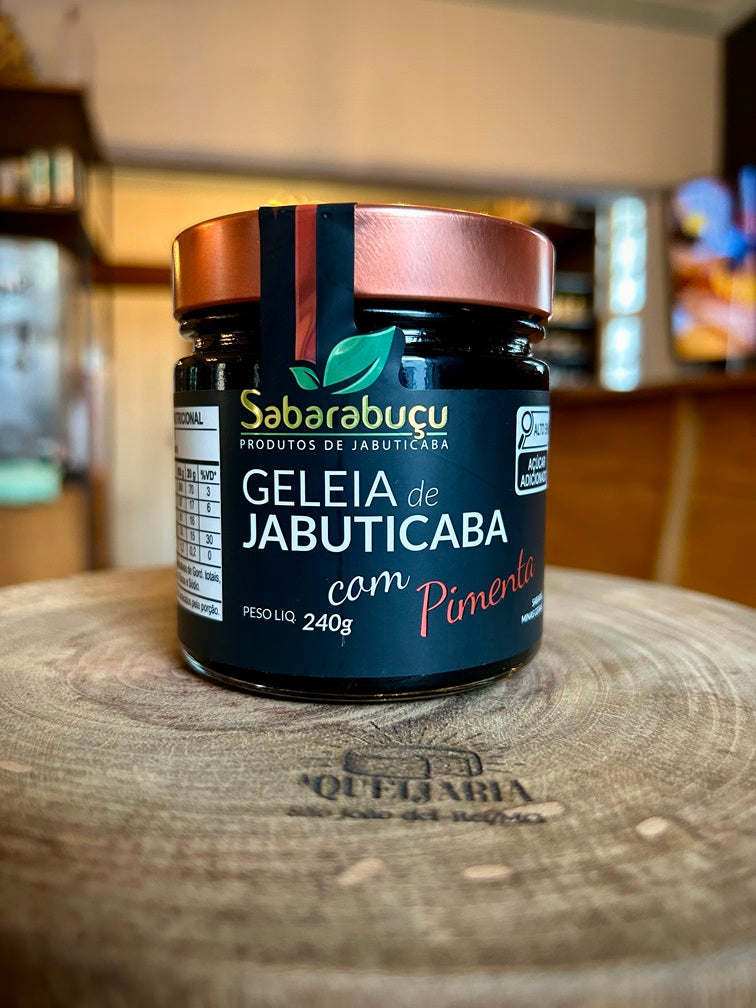Geleia de Jabuticaba com Pimenta Sabarabuçu