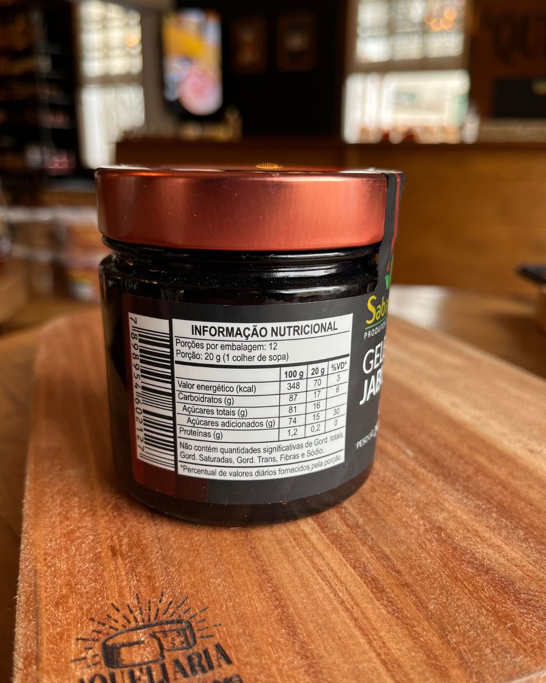 Geleia de Jabuticaba com Pimenta Sabarabuçu