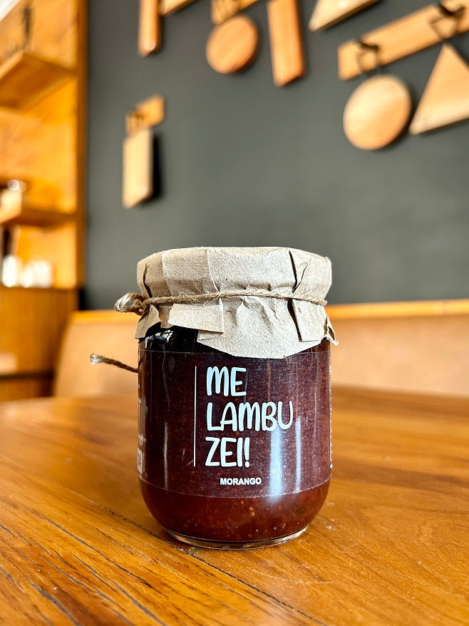 Geleia Artesanal de Morango - Me Lambuzei