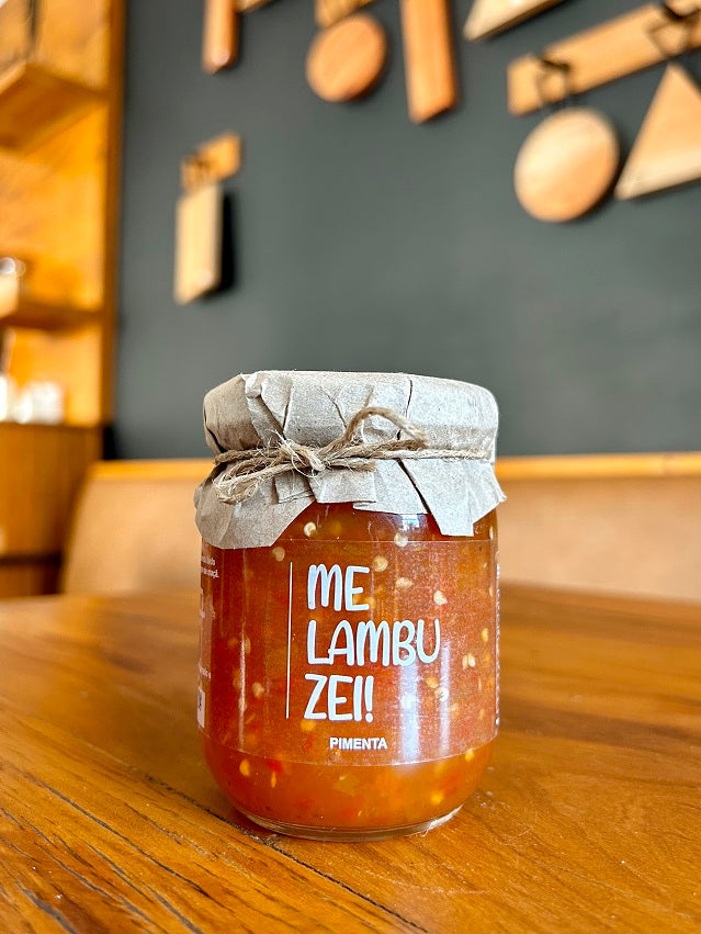 Geleia Artesanal de Pimenta - Me Lambuzei