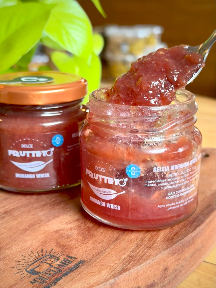 Geleia Morango Whisk Zero Açúcar- Dolce Frutteto