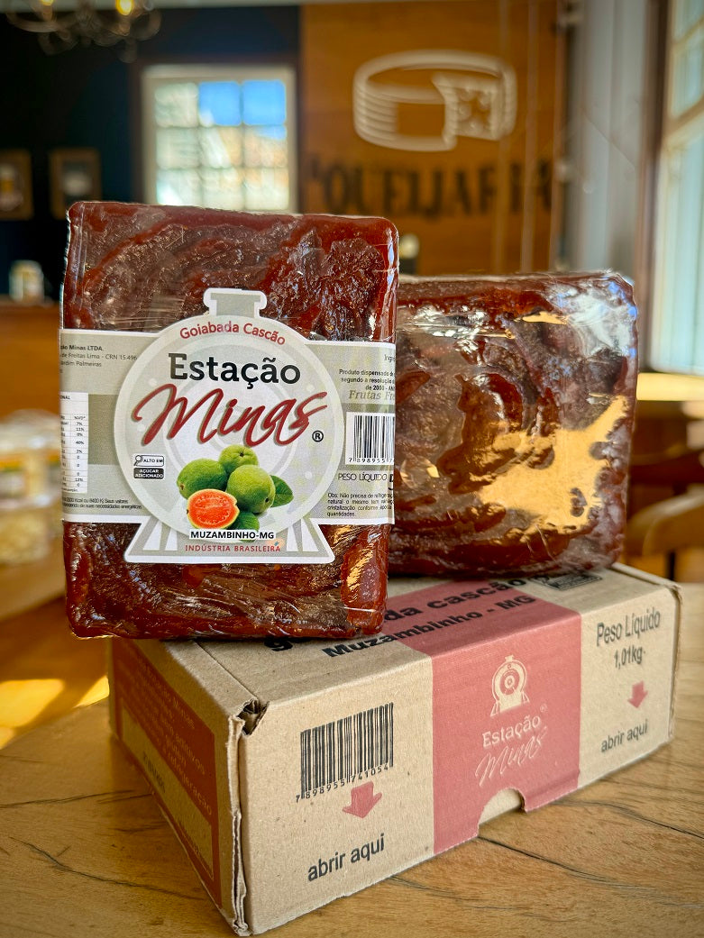 Goiabada Cascão Artesanal em Barra - Estação de Minas
