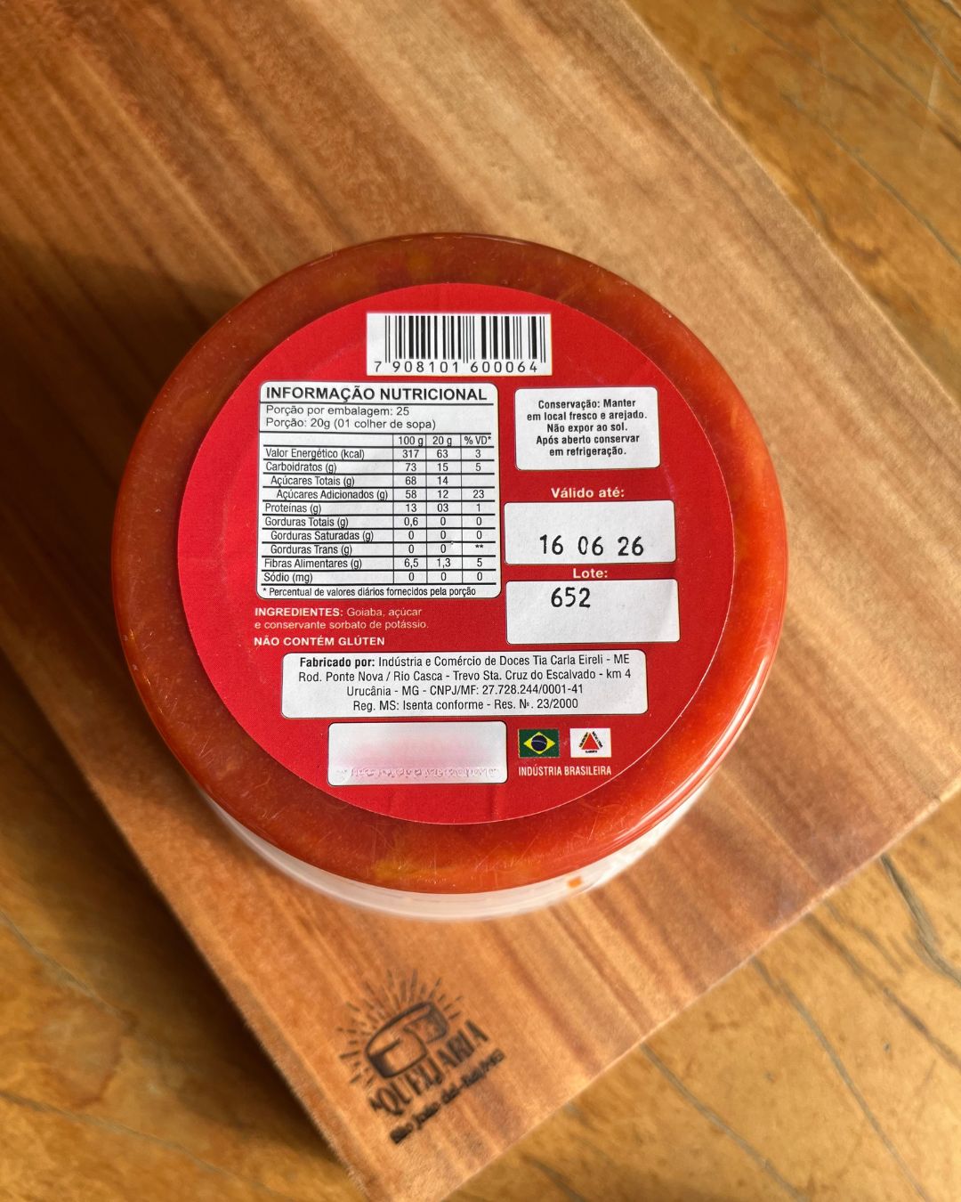 Goiabada Cascão Cremosa Artesanal - Tia Carla