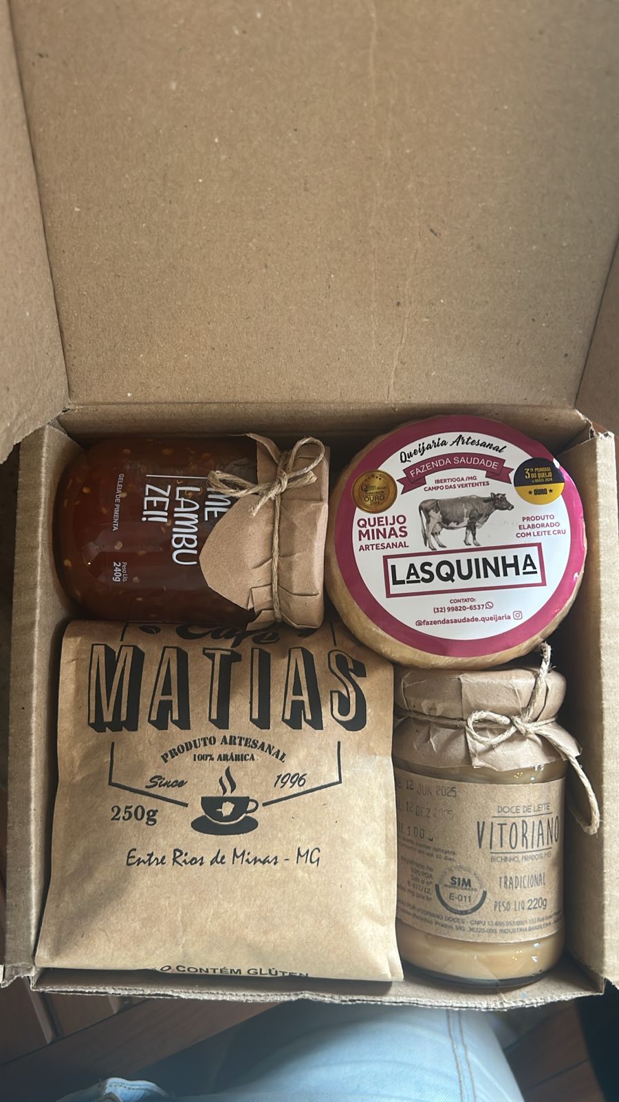 Kit - Queijo Lasquinha e Café