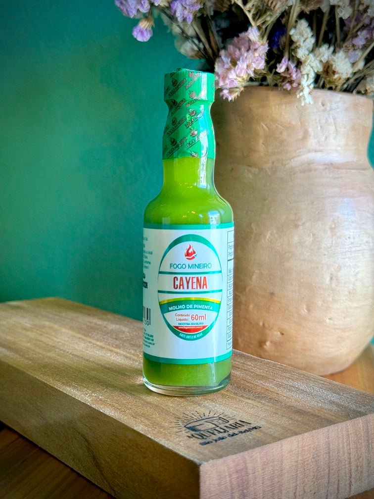 Molho de Pimenta Cayena - Fogo Mineiro