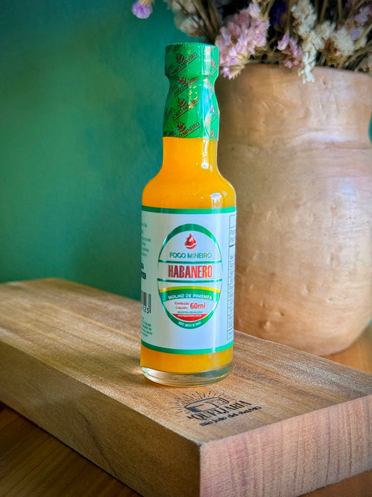 Molho de Pimenta Habanero - Fogo Mineiro