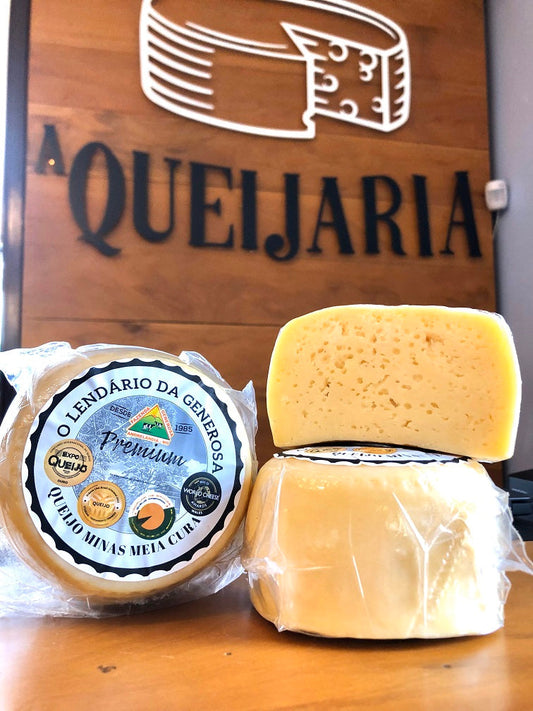 O Lendário - Queijo Artesanal Meia Cura - Fazenda Generosa - Queijo do Rei