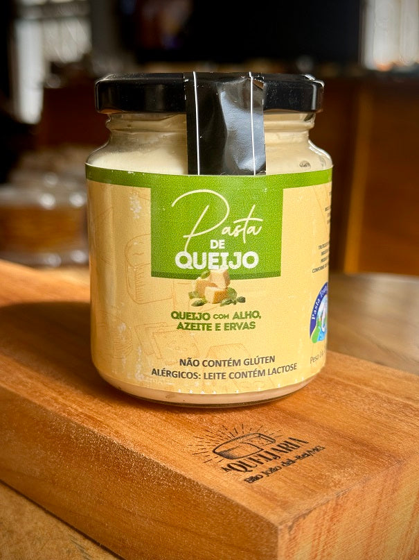 Pasta de Queijo com Alho Azeite e Ervas - Truta da Serra