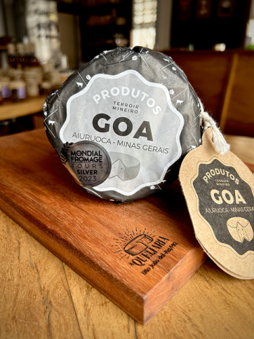 Queijo Artesanal GOA #09 - Maturado por 30 dias - Zero Lactose