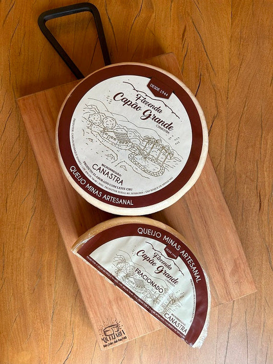 Queijo Canastra Fazenda Capão Grande