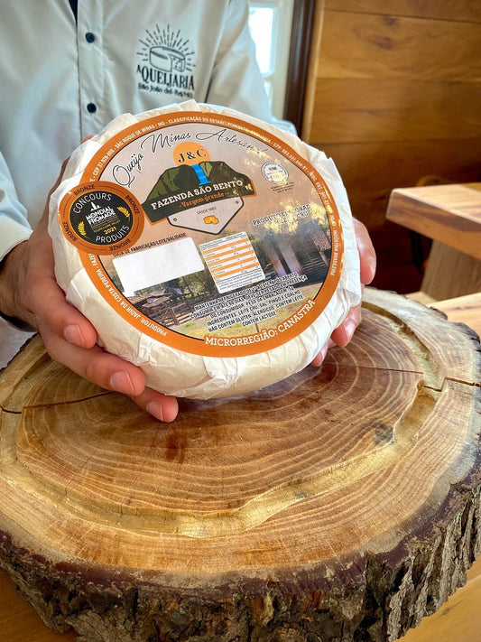 Queijo JeC - Minas Artesanal - Microrregião da Canastra