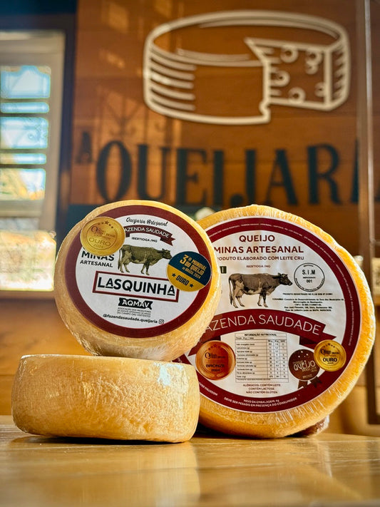 Queijo Minas Artesanal Lasquinha - Fazenda Saudade